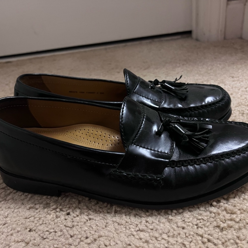 Men’s Cole Haan 10W Leather Dress Shoe